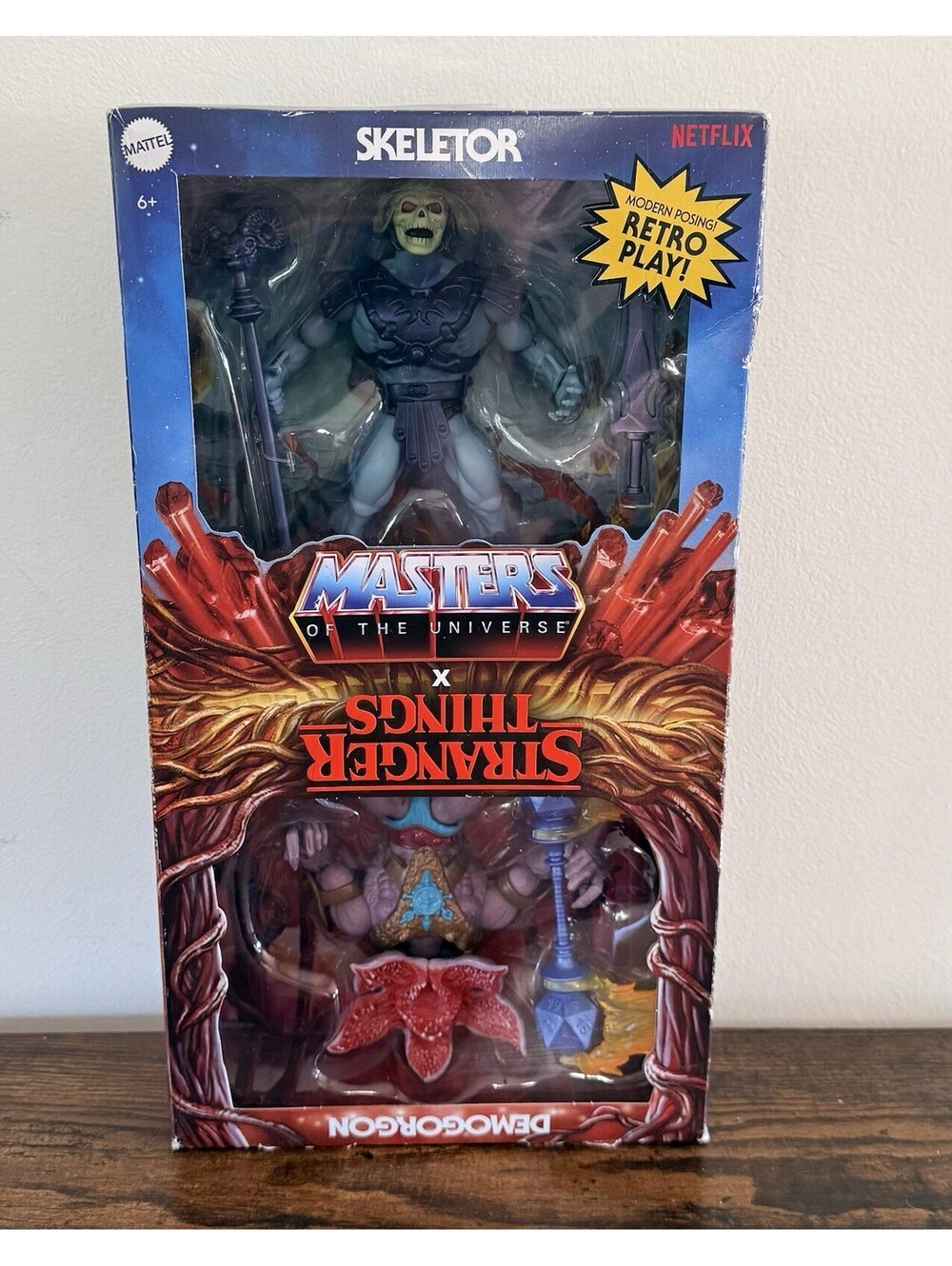 MOTU Origins Skeletor x Stranger Things Demogorgon Masters of Universe 2 Pack